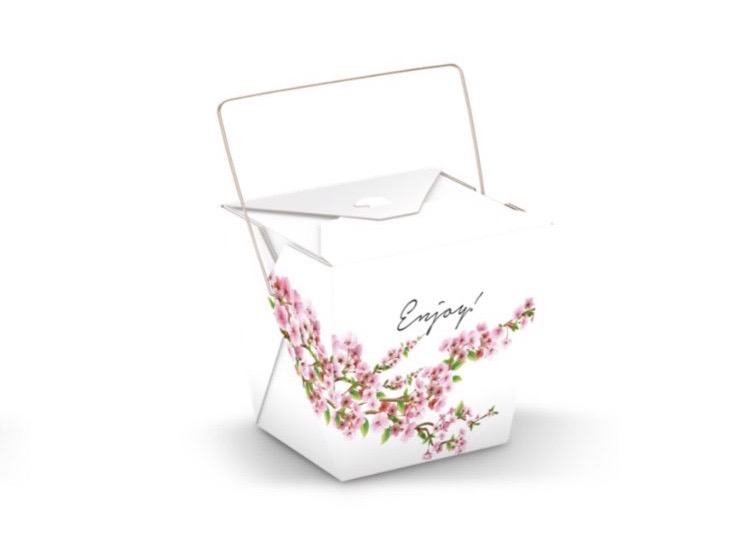 Faltbox mit Henkel "Sakura"